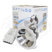 Светильник светодиодный потолочный OptiLED Cree LED Downlight Round 200-2000 27W dim